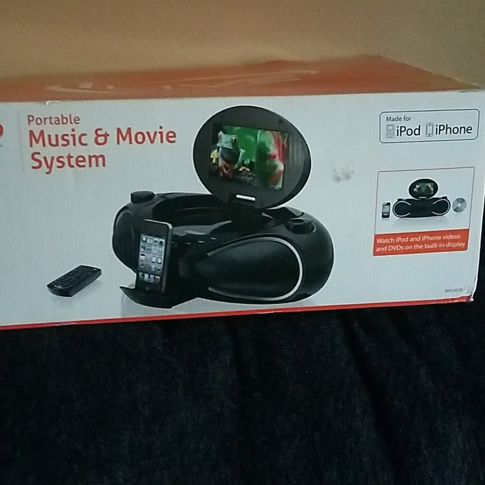 Portable Music & Movie System